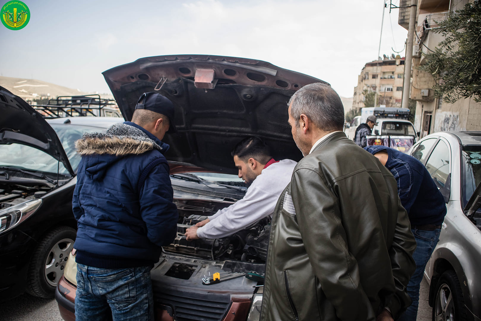 تخريج الدفعة الأولى من المتدربين الشباب من دورة ميكانيك السيارات